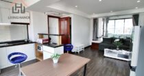 Lake view one bedroom apartment for rent in Tay Ho district, Hanoi