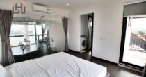 Lake view one bedroom apartment for rent in Tay Ho district, Hanoi