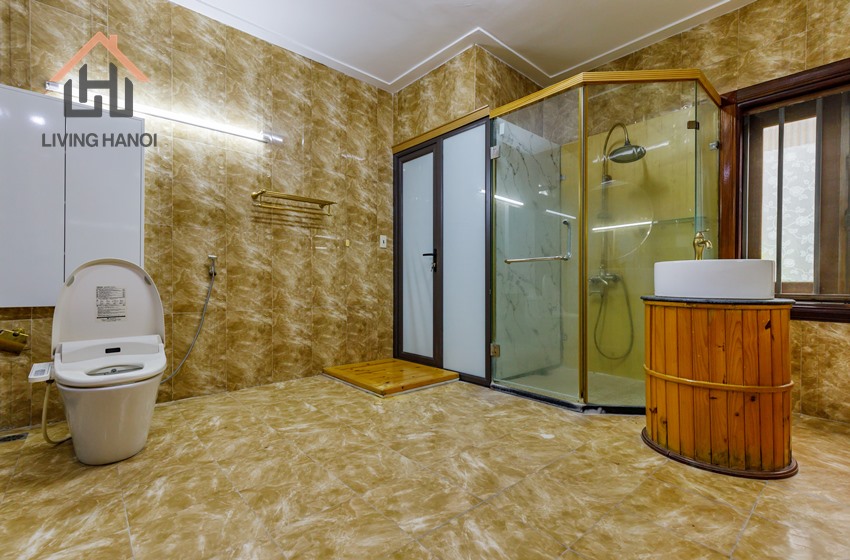 Beautifully modernised rear Villa for rent in Au Co, Tay Ho Beautifully modernised rear Villa for rent in Au Co, Tay Ho