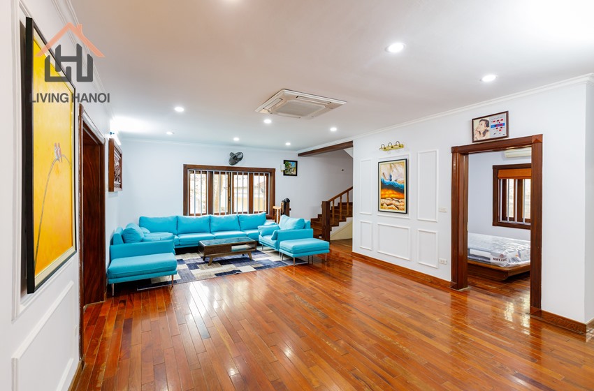 Beautifully modernised rear Villa for rent in Au Co, Tay Ho Beautifully modernised rear Villa for rent in Au Co, Tay Ho