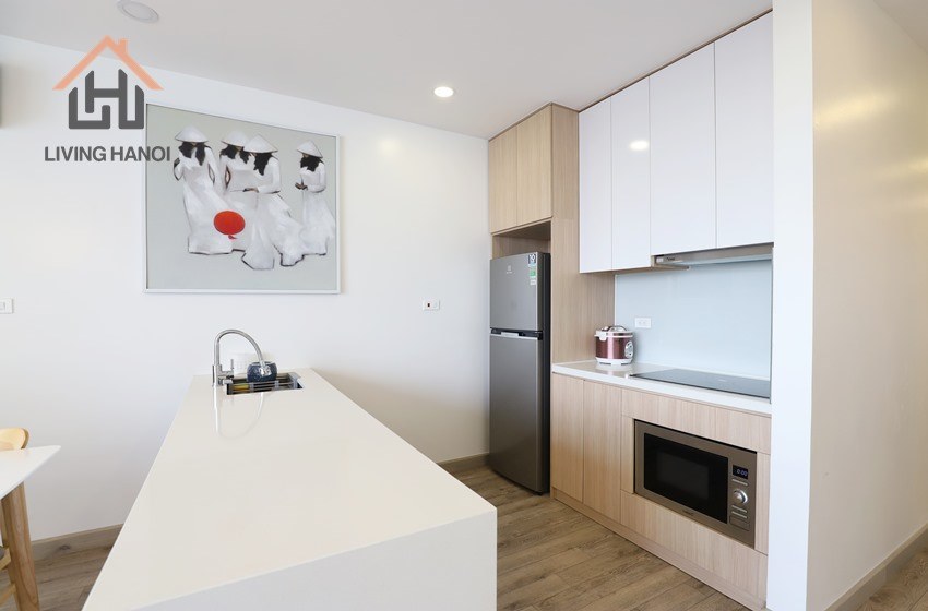 Bright and modern 2 bedroom serviced apartment for rent in Tay Ho, Hanoi Bright and modern 2 bedroom serviced apartment for rent in Tay Ho, Hanoi