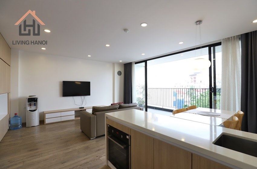 Bright and modern 2 bedroom serviced apartment for rent in Tay Ho, Hanoi Bright and modern 2 bedroom serviced apartment for rent in Tay Ho, Hanoi