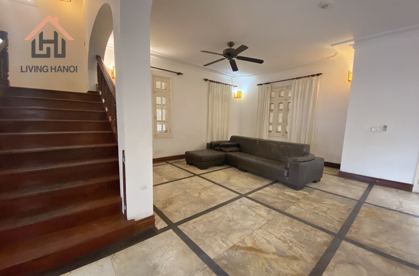 Bright and spacious villa for rent in Tay Ho, Hanoi Bright and spacious villa for rent in Tay Ho, Hanoi