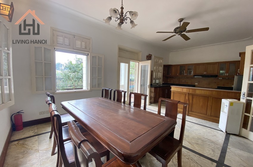 Bright and spacious villa for rent in Tay Ho, Hanoi Bright and spacious villa for rent in Tay Ho, Hanoi
