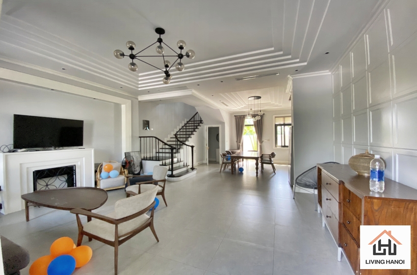 Bright house with 3 bedrooms for rent in Vinhomes Harmony, Hanoi Bright house with 3 bedrooms for rent in Vinhomes Harmony, Hanoi