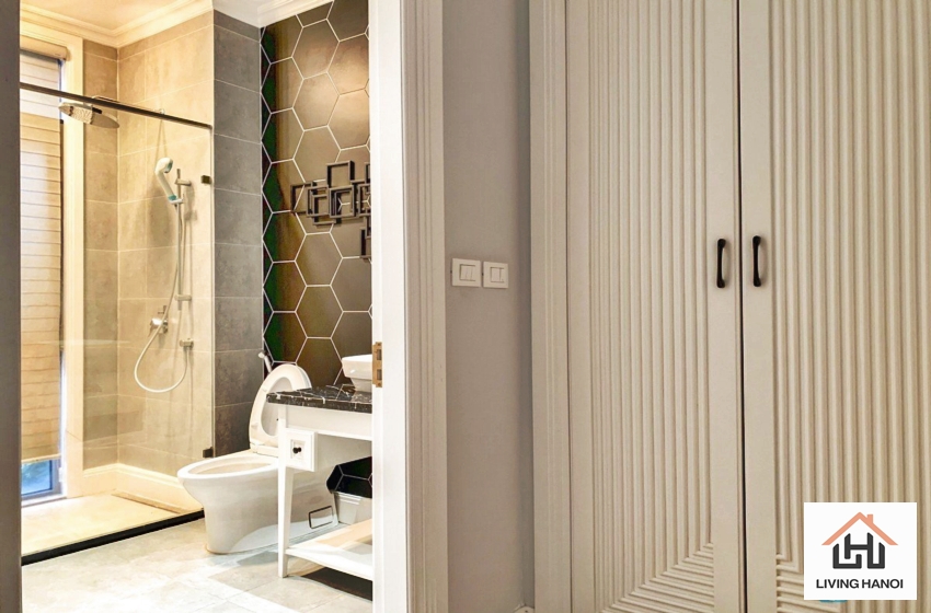 Bright house with 3 bedrooms for rent in Vinhomes Harmony, Hanoi Bright house with 3 bedrooms for rent in Vinhomes Harmony, Hanoi