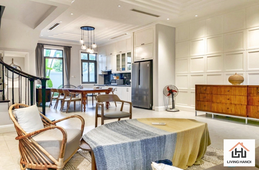 Bright house with 3 bedrooms for rent in Vinhomes Harmony, Hanoi Bright house with 3 bedrooms for rent in Vinhomes Harmony, Hanoi