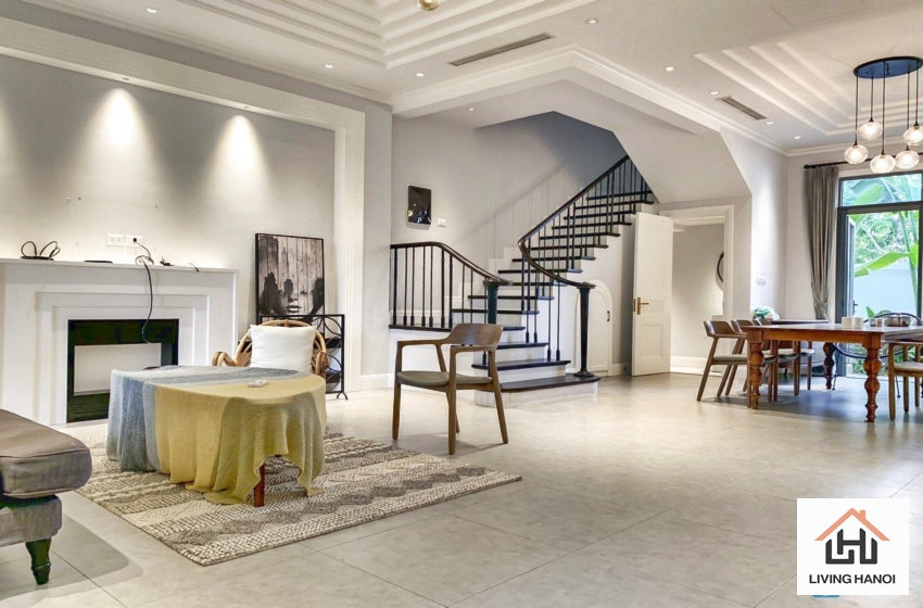 Bright house with 3 bedrooms for rent in Vinhomes Harmony, Hanoi Bright house with 3 bedrooms for rent in Vinhomes Harmony, Hanoi