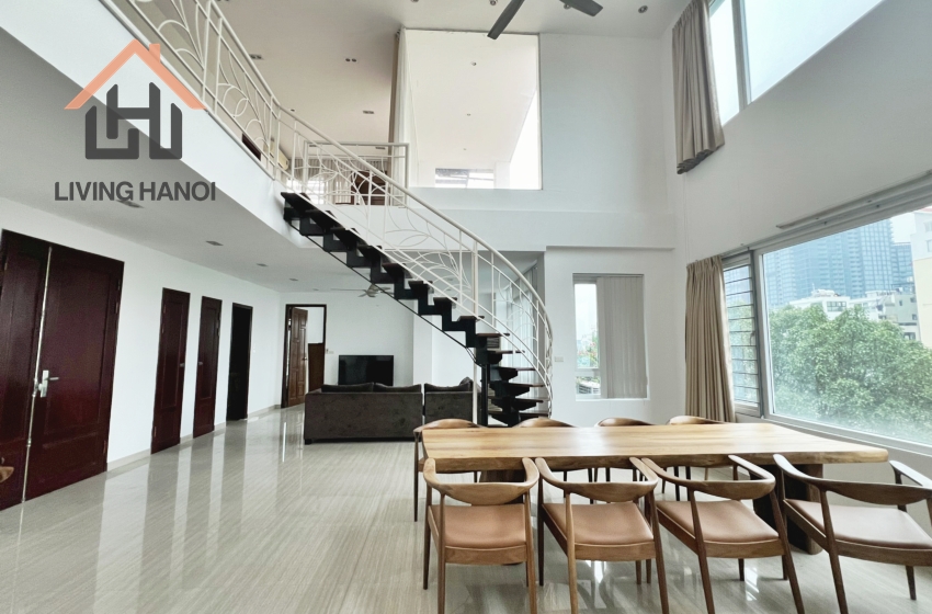 Duplex apartment with beautiful view for rent in Tay Ho, Hanoi Duplex apartment with beautiful view for rent in Tay Ho, Hanoi
