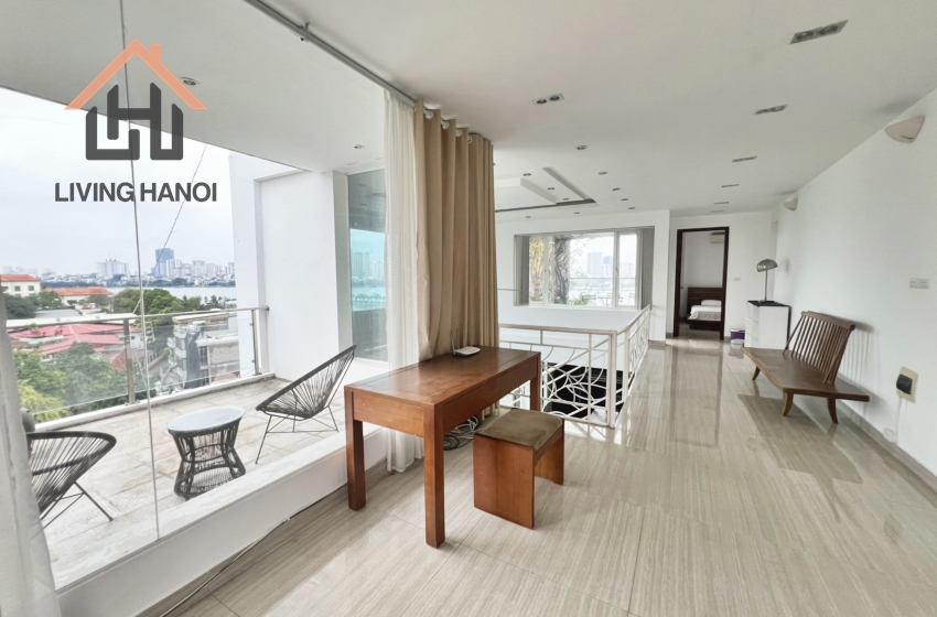 Duplex apartment with beautiful view for rent in Tay Ho, Hanoi Duplex apartment with beautiful view for rent in Tay Ho, Hanoi