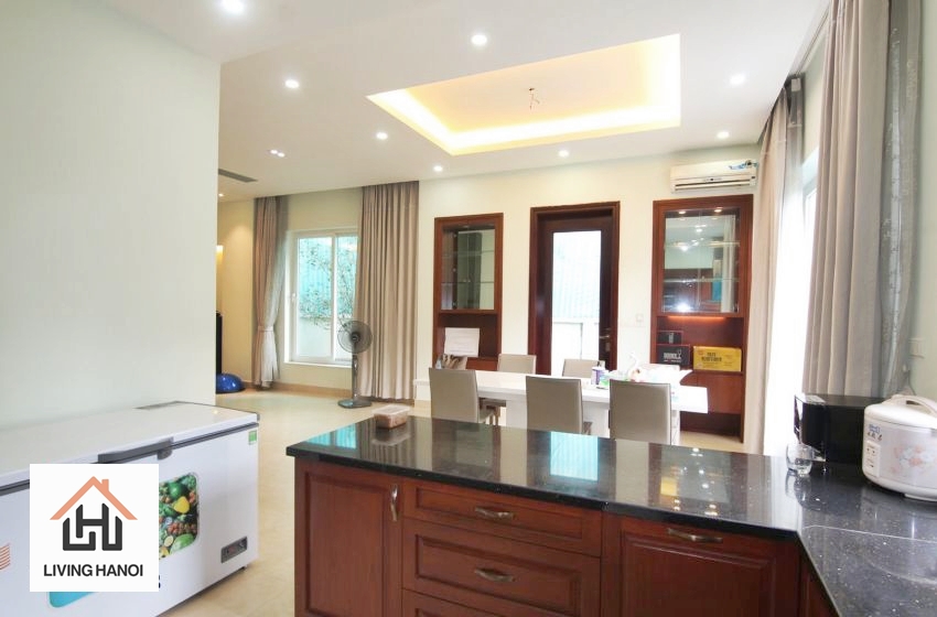 Fully-furnished 04 bedroom house for rent in Vinhomes Riverside, Long Bien Fully-furnished 04 bedroom house for rent in Vinhomes Riverside, Long Bien