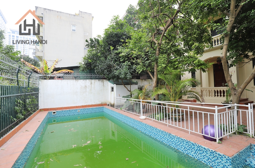 Fully Furnished villa with pool for rent in Tay Ho, Hanoi Fully Furnished villa with pool for rent in Tay Ho, Hanoi
