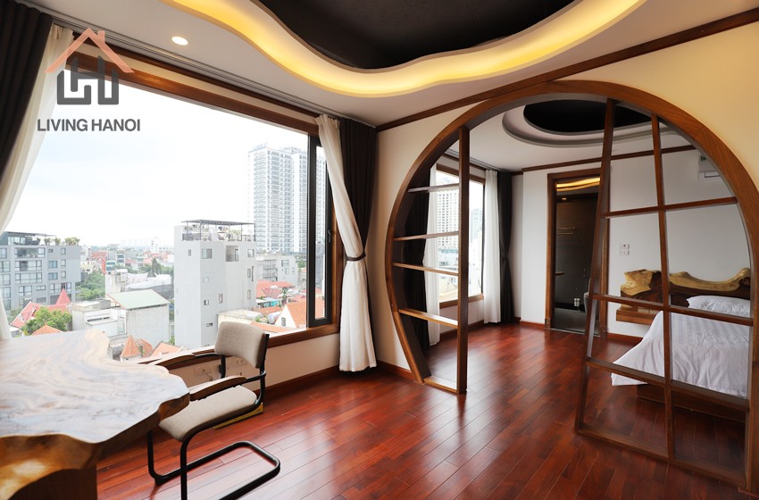 Garden top floor apartment with nice view, 4 bedrooms in To Ngoc Van Garden top floor apartment with nice view, 4 bedrooms in To Ngoc Van