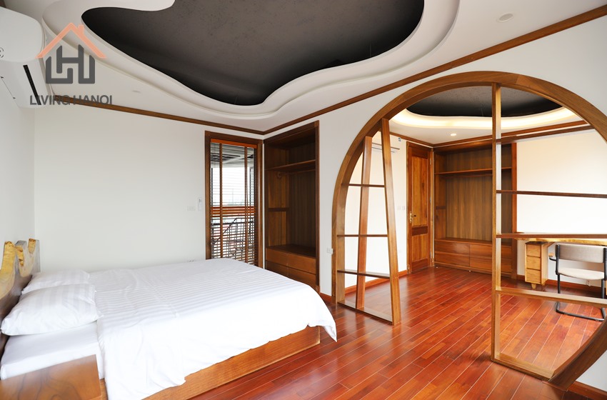 Garden top floor apartment with nice view, 4 bedrooms in To Ngoc Van Garden top floor apartment with nice view, 4 bedrooms in To Ngoc Van