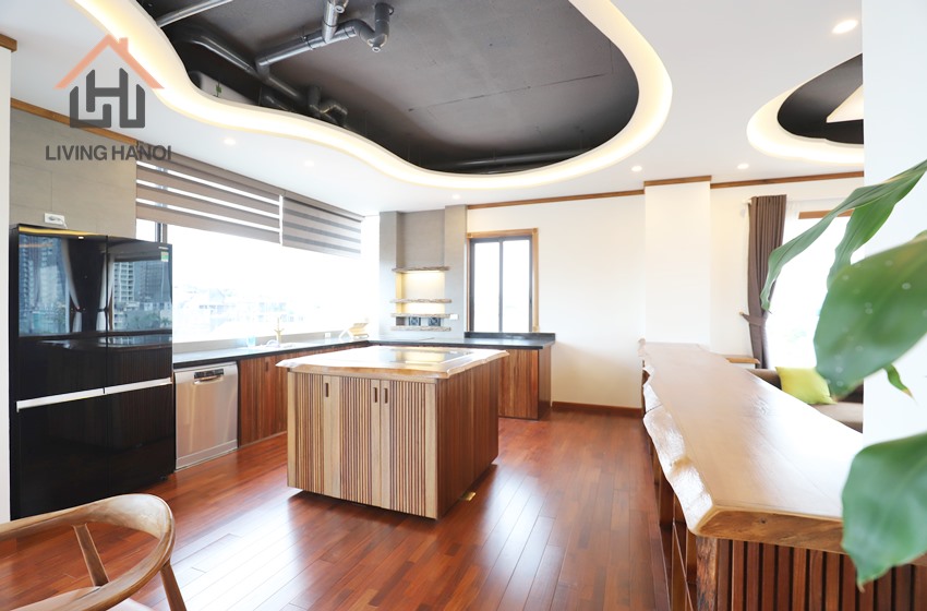 Garden top floor apartment with nice view, 4 bedrooms in To Ngoc Van Garden top floor apartment with nice view, 4 bedrooms in To Ngoc Van