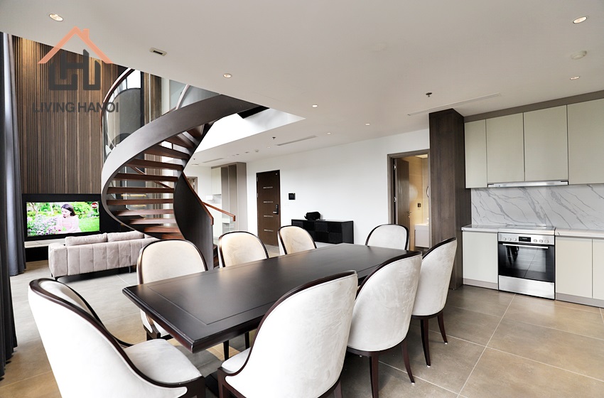 Gorgeous 3 bedroom duplex apartment for rent in Tay Ho, Hanoi Gorgeous 3 bedroom duplex apartment for rent in Tay Ho, Hanoi