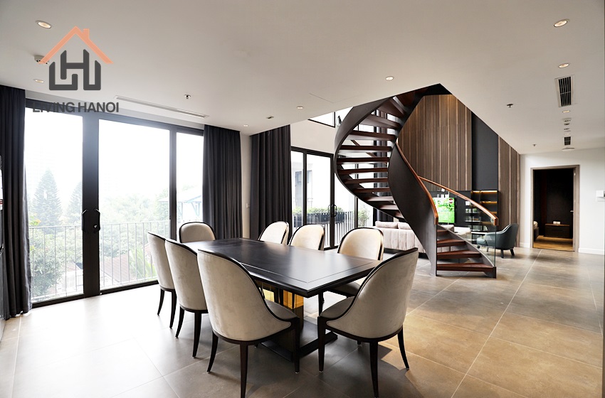 Gorgeous 3 bedroom duplex apartment for rent in Tay Ho, Hanoi Gorgeous 3 bedroom duplex apartment for rent in Tay Ho, Hanoi