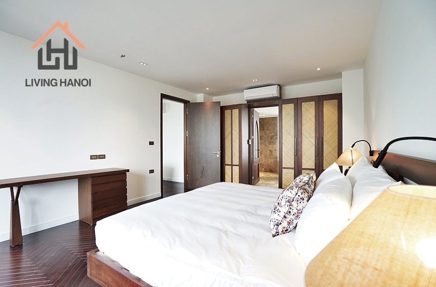 Gorgeous 4-bedroom serviced apartment for rent in Centre, Ba Dinh Gorgeous 4-bedroom serviced apartment for rent in Centre, Ba Dinh