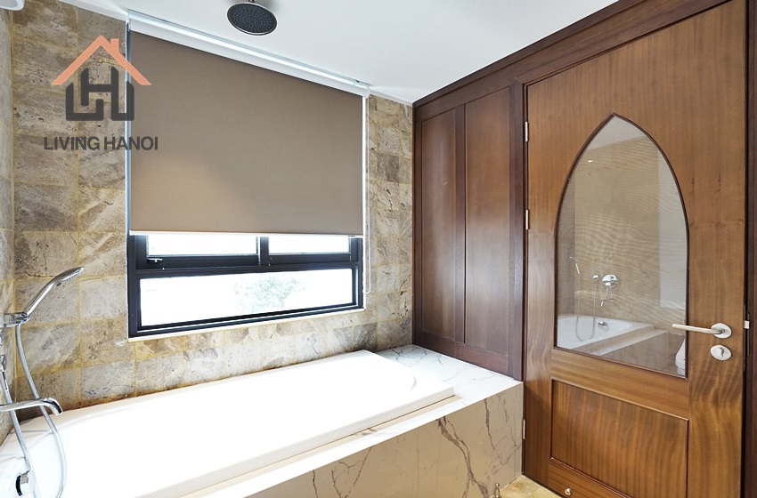 Gorgeous 4-bedroom serviced apartment for rent in Centre, Ba Dinh Gorgeous 4-bedroom serviced apartment for rent in Centre, Ba Dinh
