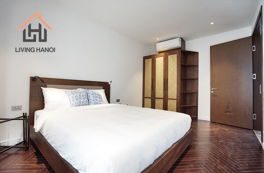 Gorgeous 4-bedroom serviced apartment for rent in Centre, Ba Dinh Gorgeous 4-bedroom serviced apartment for rent in Centre, Ba Dinh