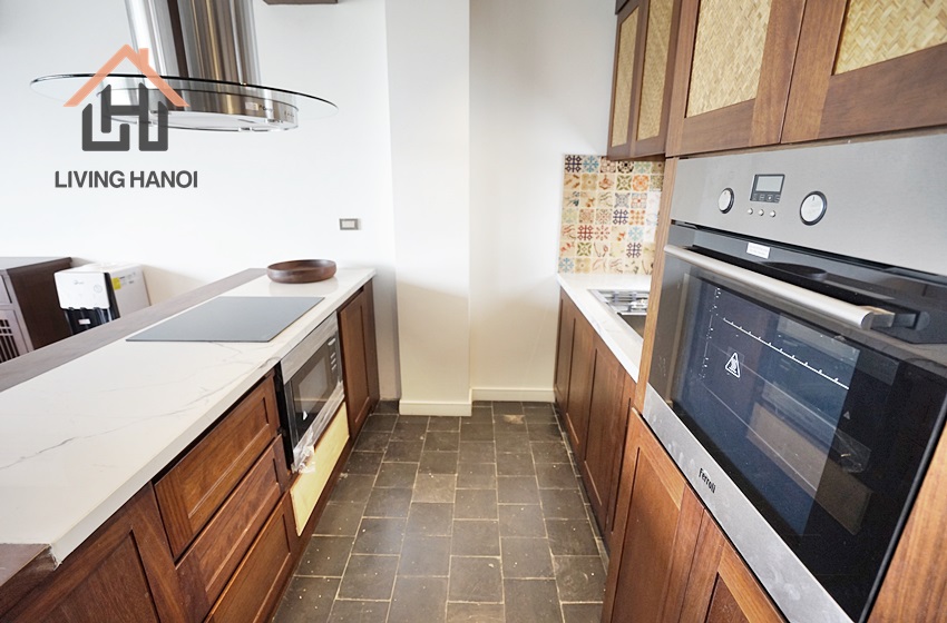 Gorgeous 4-bedroom serviced apartment for rent in Centre, Ba Dinh Gorgeous 4-bedroom serviced apartment for rent in Centre, Ba Dinh