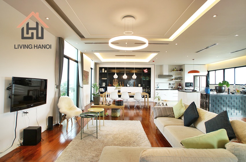 Gorgeous and spacious 3 bedroom duplex apartment for rent in Hoan Kiem District, Hanoi Gorgeous and spacious 3 bedroom duplex apartment for rent in Hoan Kiem District, Hanoi