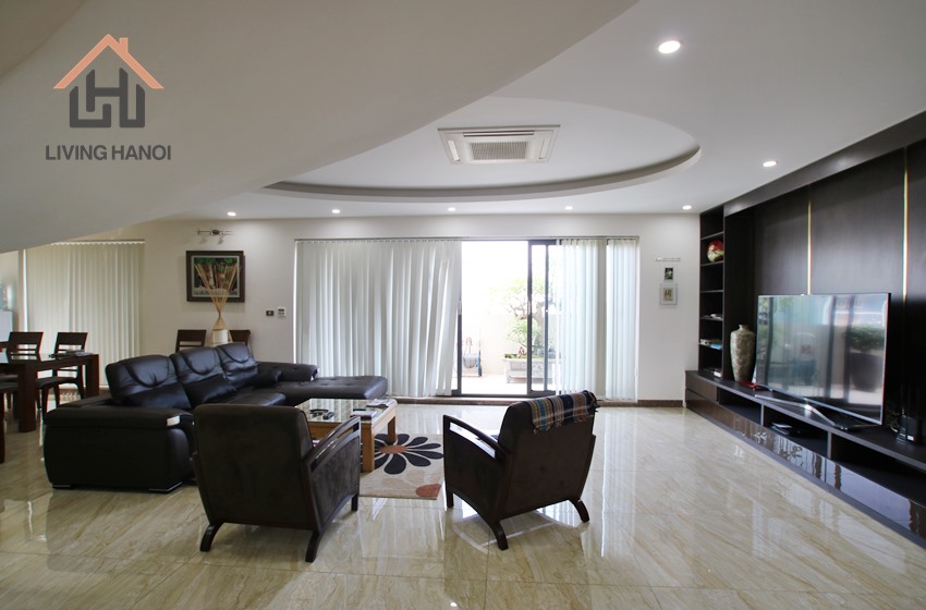 Gorgeous duplex four bedroom apartment for rent in Tay Ho, Hanoi Gorgeous duplex four bedroom apartment for rent in Tay Ho, Hanoi