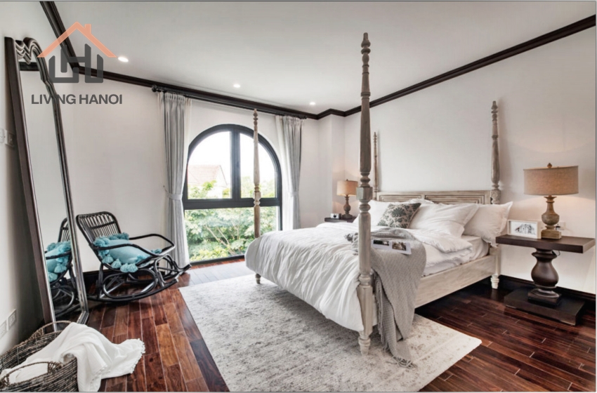 Indochine style house with 05 bedrooms available for rent in Vinhomes Riverside, Hanoi Indochine style house with 05 bedrooms available for rent in Vinhomes Riverside, Hanoi