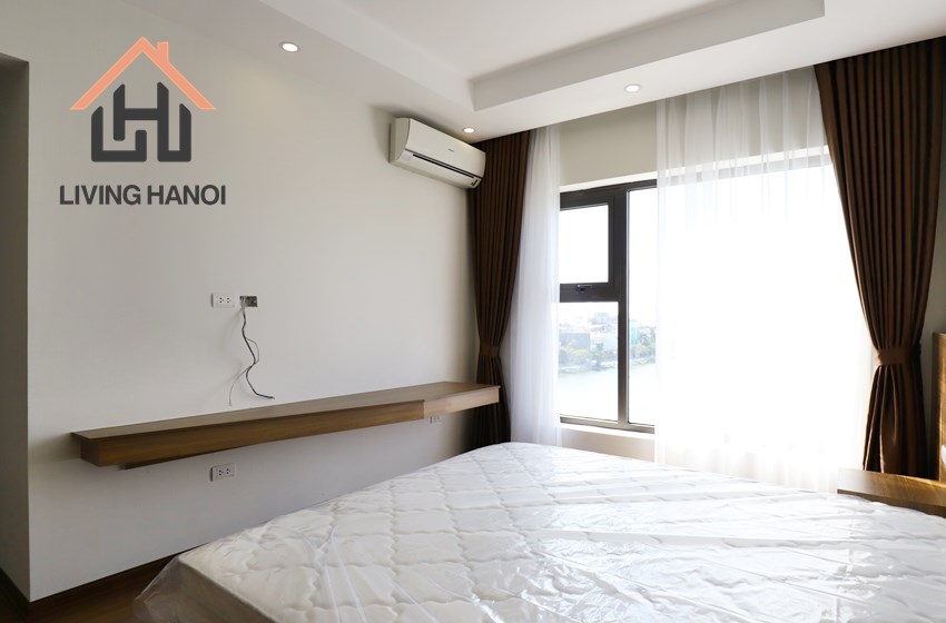 Lake view 3 bedroom serviced apartment for rent in Tay Ho, Hanoi Lake view 3 bedroom serviced apartment for rent in Tay Ho, Hanoi