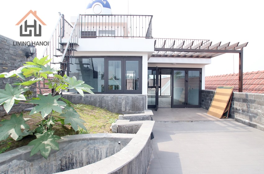 Modern, easy care home Villa with lift for rent in Ciputra, Hanoi Modern, easy care home Villa with lift for rent in Ciputra, Hanoi