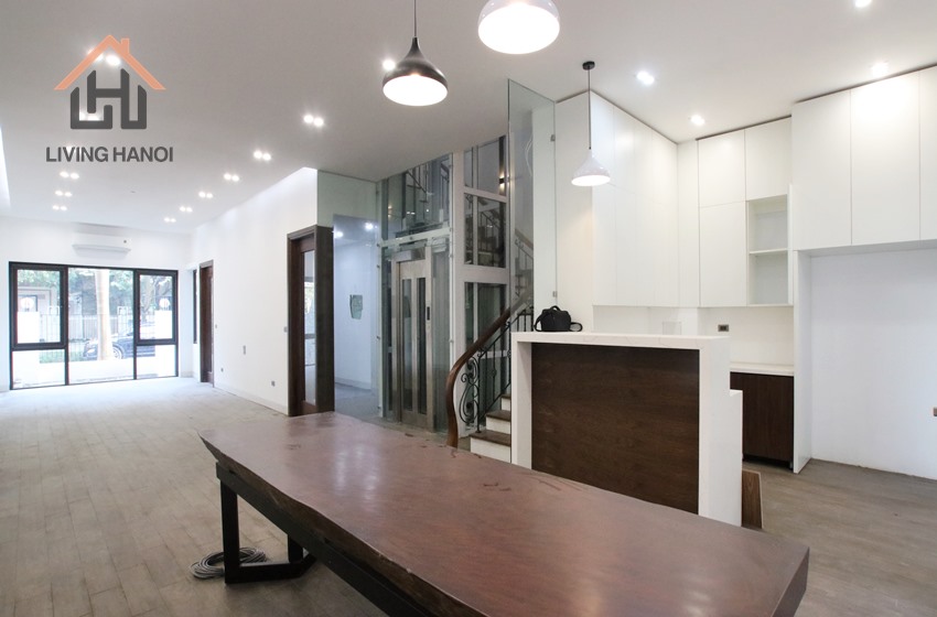 Modern, easy care home Villa with lift for rent in Ciputra, Hanoi Modern, easy care home Villa with lift for rent in Ciputra, Hanoi