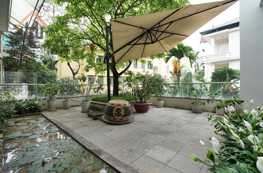 Modern villa with swimming pool for rent in To Ngoc Van, Hanoi Modern villa with swimming pool for rent in To Ngoc Van, Hanoi