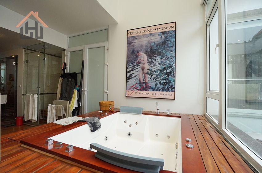 Modern villa with swimming pool for rent in To Ngoc Van, Hanoi Modern villa with swimming pool for rent in To Ngoc Van, Hanoi