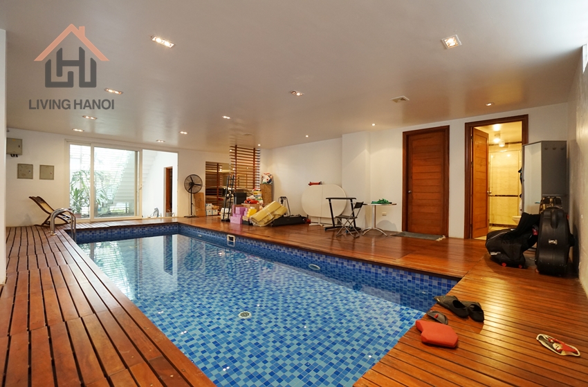 Modern villa with swimming pool for rent in To Ngoc Van, Hanoi Modern villa with swimming pool for rent in To Ngoc Van, Hanoi
