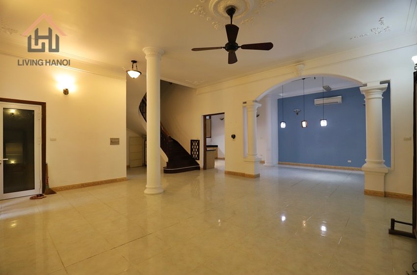 New villa for rent with yard for rent in To Ngoc Van, Hanoi New villa for rent with yard for rent in To Ngoc Van, Hanoi