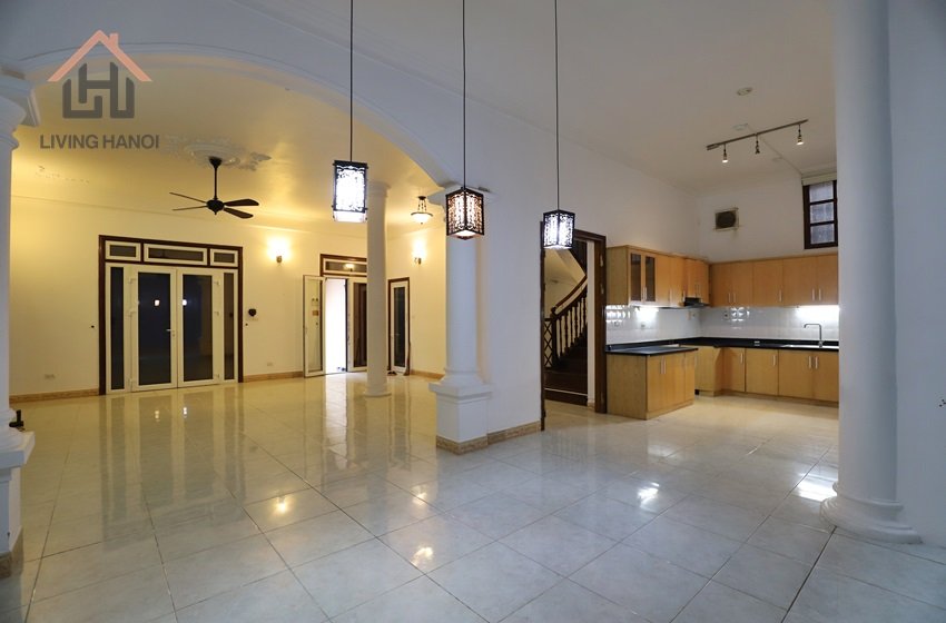 New villa for rent with yard for rent in To Ngoc Van, Hanoi New villa for rent with yard for rent in To Ngoc Van, Hanoi