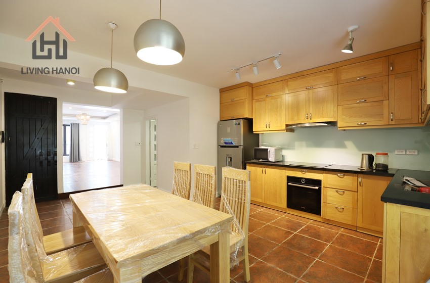 Newly-renovated 4 bedroom house for rent in Tay Ho, Hanoi Newly-renovated 4 bedroom house for rent in Tay Ho, Hanoi