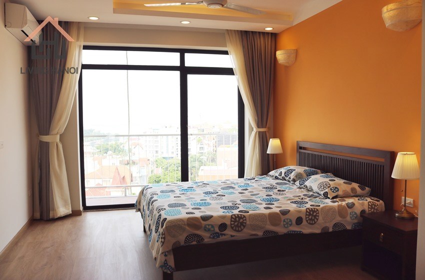 Perfect 04 bedrooms apartment with balcony for rent in Tay Ho Perfect 04 bedrooms apartment with balcony for rent in Tay Ho
