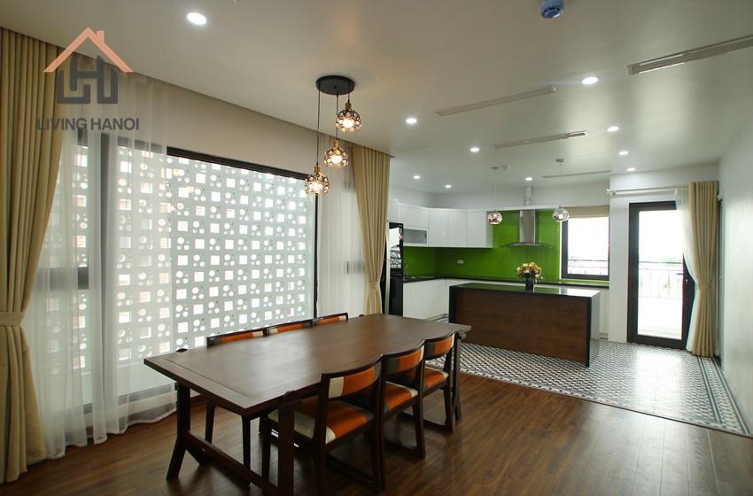 Quality service duplex apartment to rent in Tay Ho area, Hanoi Quality service duplex apartment to rent in Tay Ho area, Hanoi