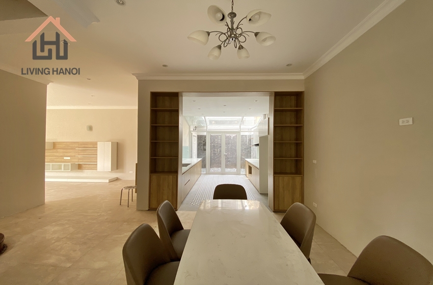 Renovated and bright villa for rent in Ciputra, Tay Ho, Hanoi Renovated and bright villa for rent in Ciputra, Tay Ho, Hanoi