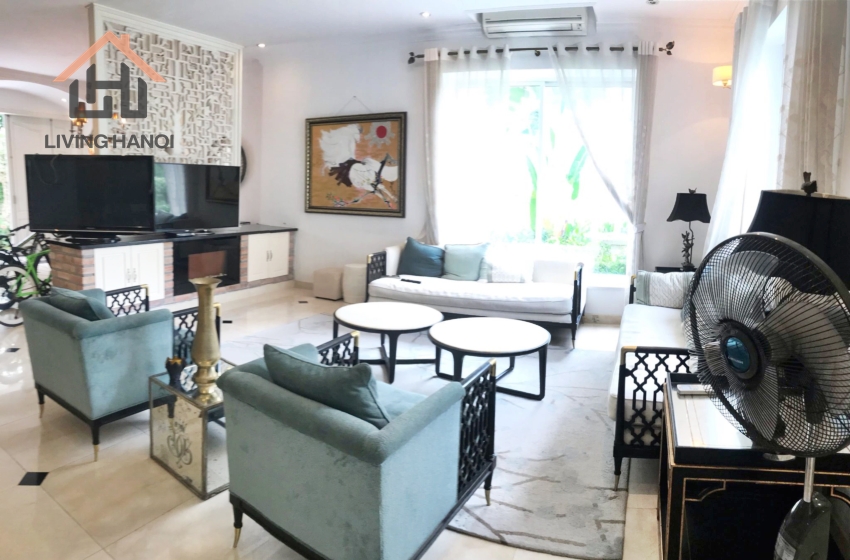 ROMANTIC 05 bedroom Villa for rent in Vinhomes Riverside, Long Bien ROMANTIC 05 bedroom Villa for rent in Vinhomes Riverside, Long Bien