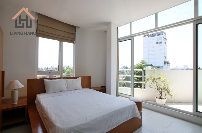 Spacious 02 bedrooms apartment with a huge balcony available for rent in Ba Dinh, Hanoi. Spacious 02 bedrooms apartment with a huge balcony available for rent in Ba Dinh, Hanoi.