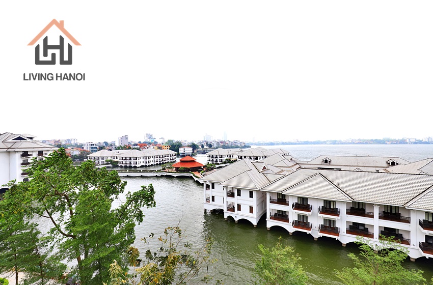 Spacious 4 bedroom apartment for rent with lakeview in Tay Ho, Hanoi Spacious 4 bedroom apartment for rent with lakeview in Tay Ho, Hanoi