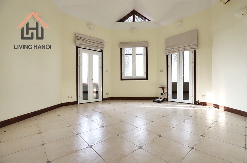 Spacious 5 bedroom house with lake view for rent in Tay Ho, Hanoi. Spacious 5 bedroom house with lake view for rent in Tay Ho, Hanoi.