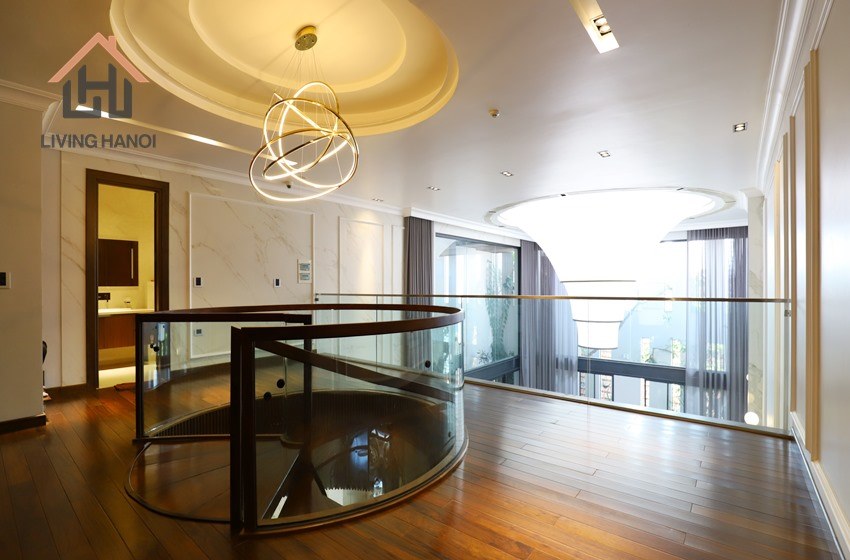 Spacious and modern triplex apartment for rent in Tay Ho, Hanoi Spacious and modern triplex apartment for rent in Tay Ho, Hanoi