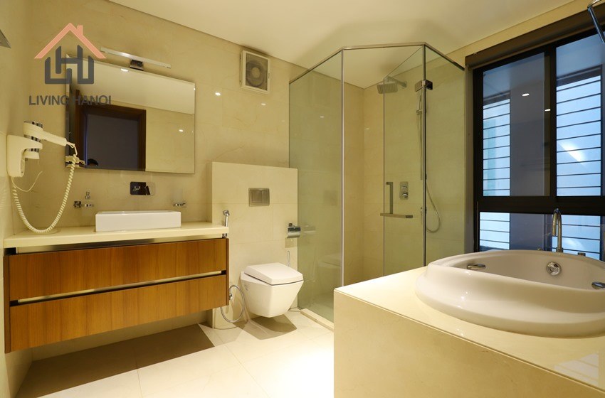Spacious and modern triplex apartment for rent in Tay Ho, Hanoi Spacious and modern triplex apartment for rent in Tay Ho, Hanoi