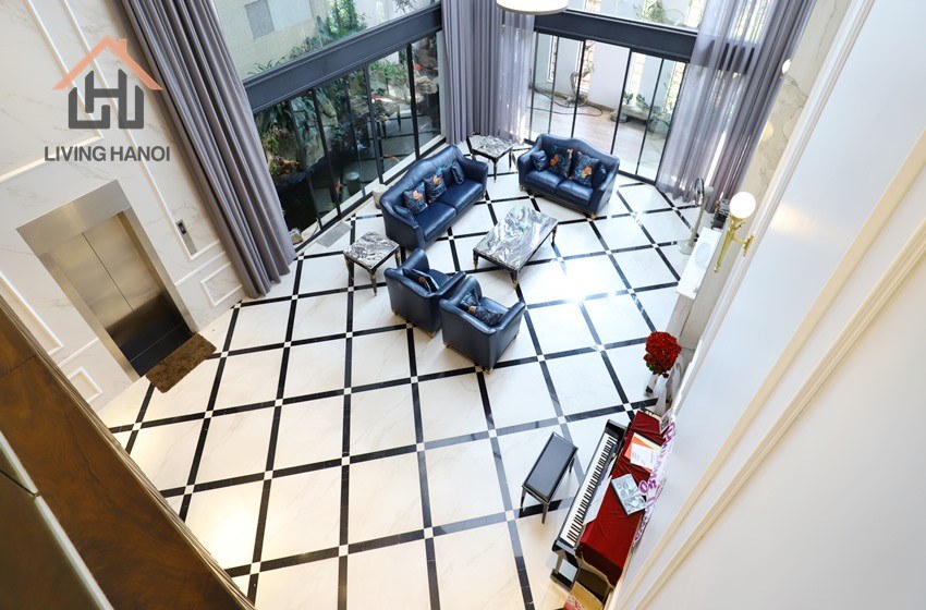 Spacious and modern triplex apartment for rent in Tay Ho, Hanoi Spacious and modern triplex apartment for rent in Tay Ho, Hanoi