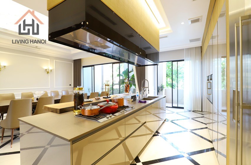 Spacious and modern triplex apartment for rent in Tay Ho, Hanoi Spacious and modern triplex apartment for rent in Tay Ho, Hanoi