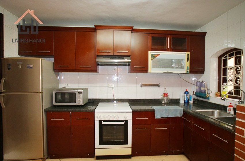 Spacious house with green view for rent in Tay Ho, Hanoi Spacious house with green view for rent in Tay Ho, Hanoi