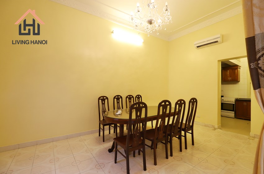 Swimming pool villa with garden for rent in Au Co, Tay Ho, Hanoi Swimming pool villa with garden for rent in Au Co, Tay Ho, Hanoi